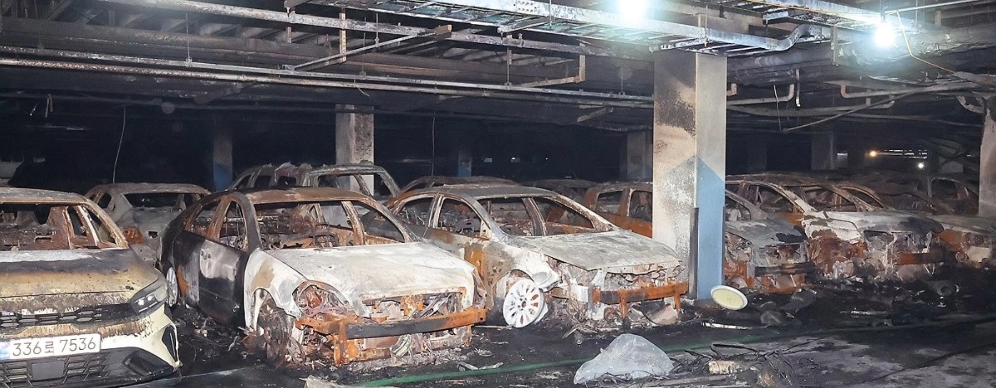 ‘전기차 화재’ 화들짝 놀란 소방청, 지하주차장 소방시설 점검 