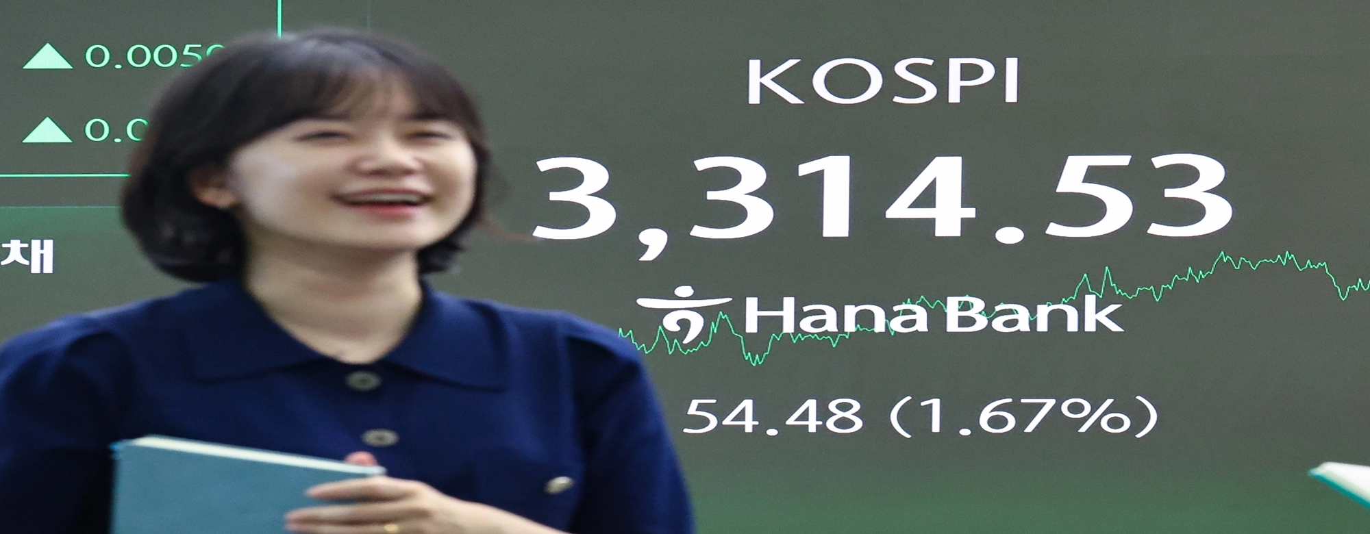 한국 증시 새 역사 썼다…코스피 3314.53p 사상 최고치 마감 