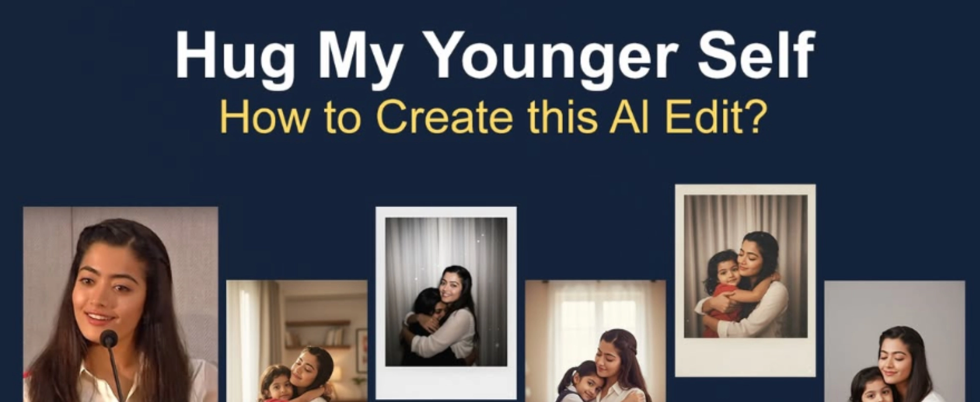 [셀럽에디션] SNS 유행도 AI가 대세 ‘Hug My Younger Self’  