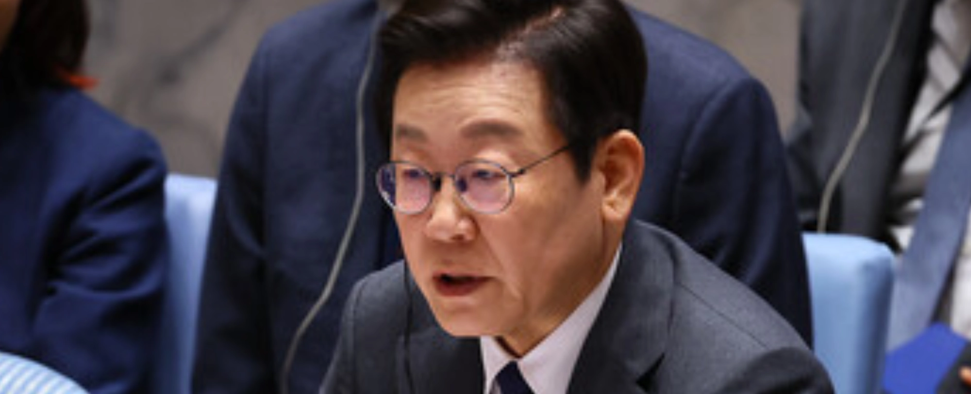 [정치숏]李대통령, 한국 대통령 최초 유엔 공개 토의 주재 