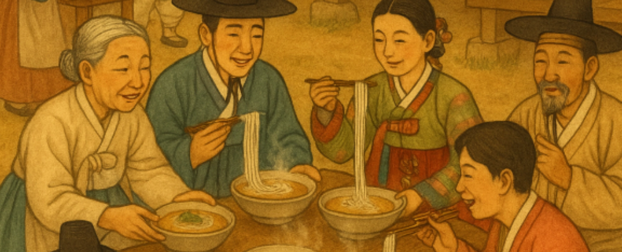 [푸드레터] 결혼식·잔칫날에 국수를 먹는 이유(feat. 먹는 예절) 