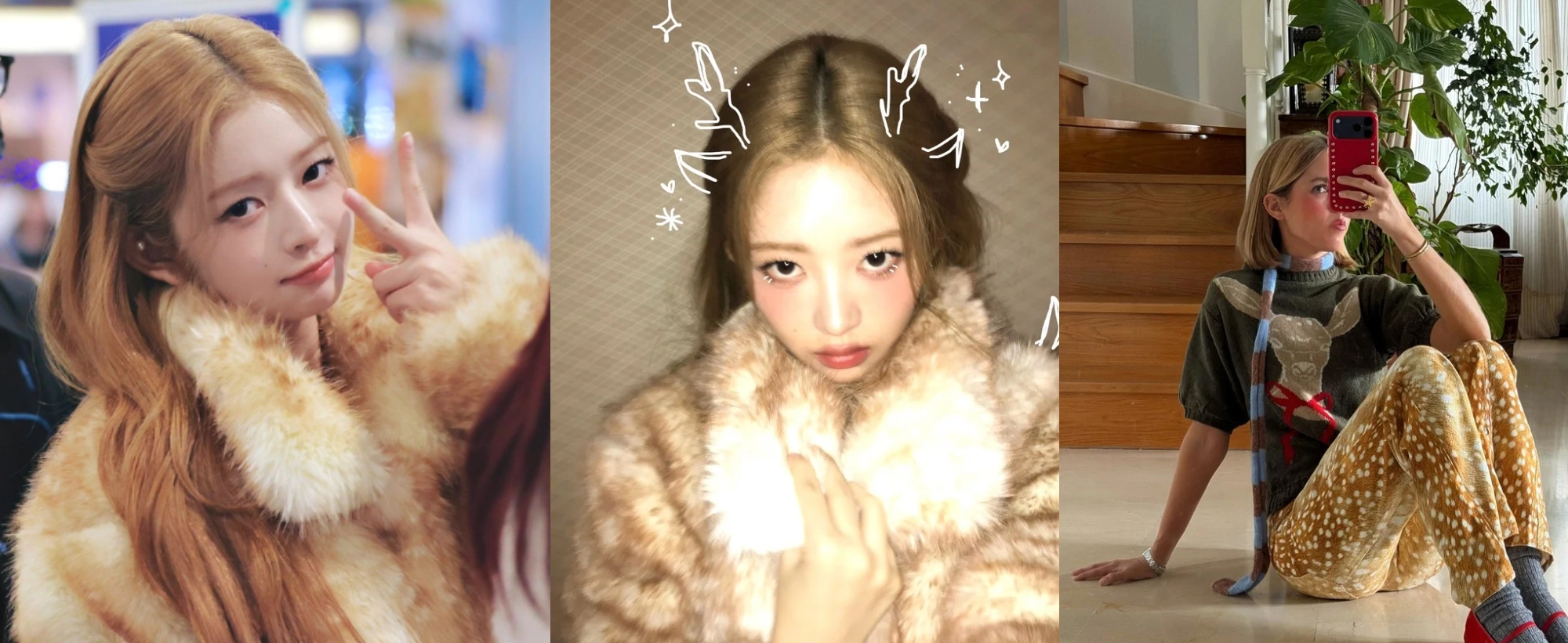 [셀럽에디션] “아이브가 입었다며?” 사슴을 닮은 겨울 무드 ‘밤비코어’ 