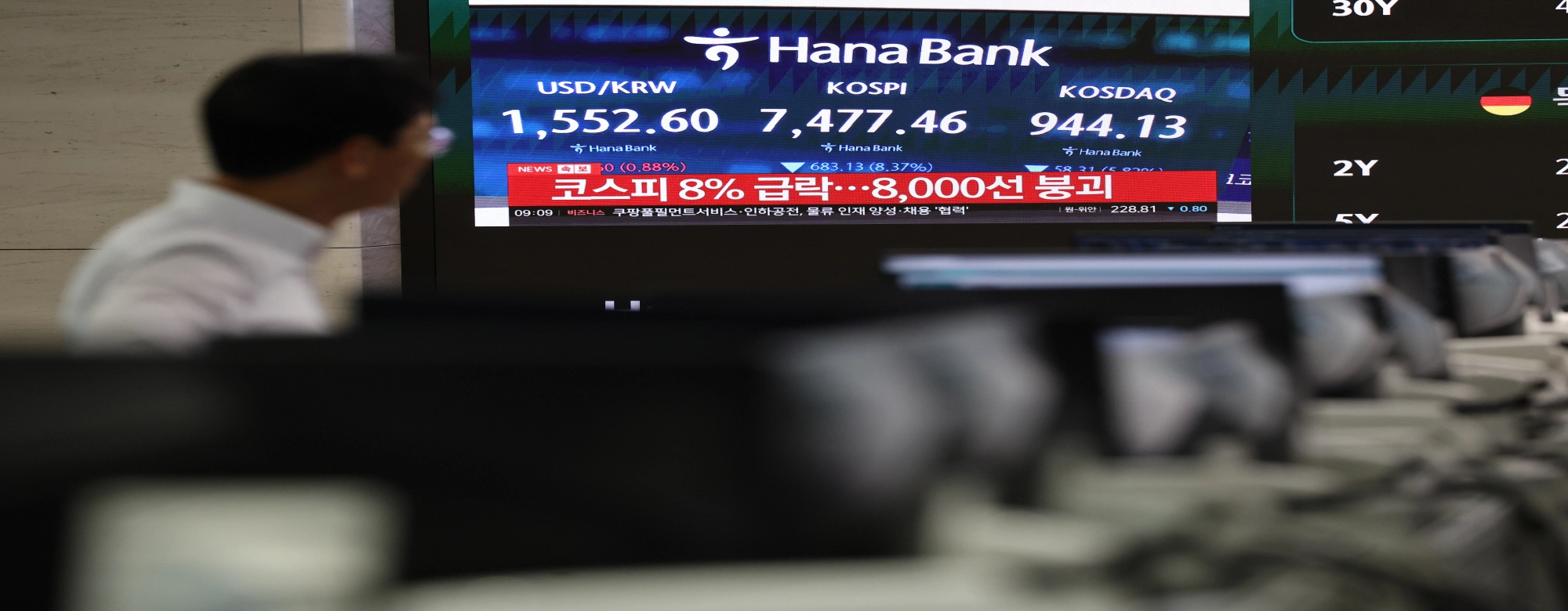 코스피 8000의 역설…축포 터진 밸류업, 9거래일 만에 서킷브레이커 